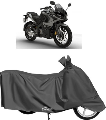 XAFO Waterproof Two Wheeler Cover for Bajaj(Pulsar, Grey)