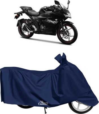 VITSOA Waterproof Two Wheeler Cover for Suzuki(Gixxer, Blue)