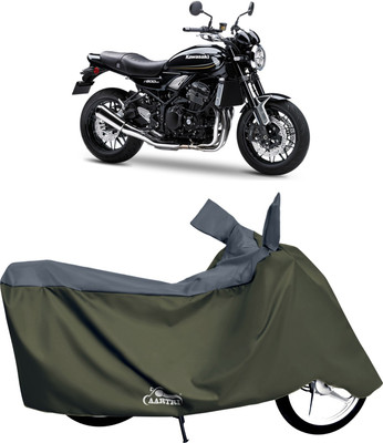XAFO Two Wheeler Cover for Kawasaki(Z900, Grey)
