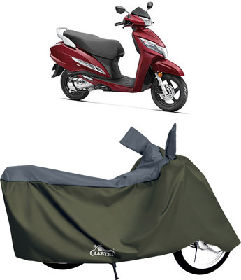 XAFO Two Wheeler Cover for Honda(Activa, Grey)