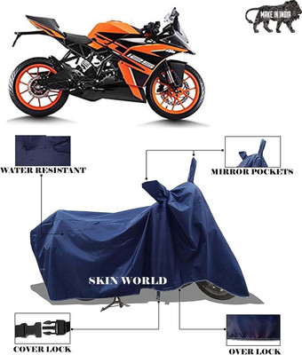 APNEK Waterproof Two Wheeler Cover for KTM(RC 125, Blue)