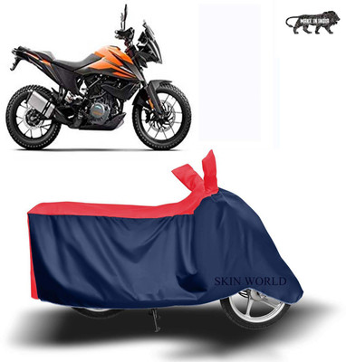 SKIN WORLD Two Wheeler Cover for KTM(390 Adventure, Red)