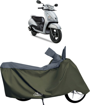 XAFO Two Wheeler Cover for TVS(Jupiter, Grey)