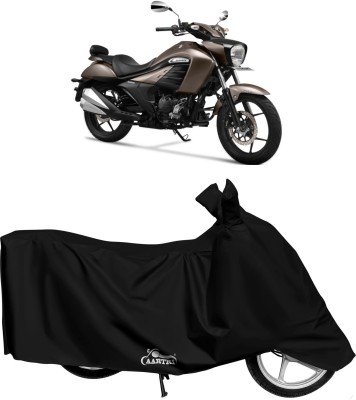 VITSOA Waterproof Two Wheeler Cover for Suzuki(Intruder, Black)