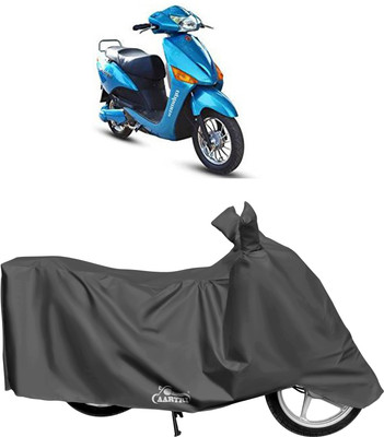 DROHAR Waterproof Two Wheeler Cover for Hero(Electric, Grey)