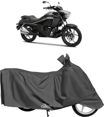 DROHAR Waterproof Two Wheeler Cover for Suzuki(Intruder, Grey)