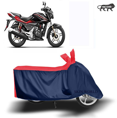 SKIN WORLD Two Wheeler Cover for Hero(Xtreme Sports, Red)
