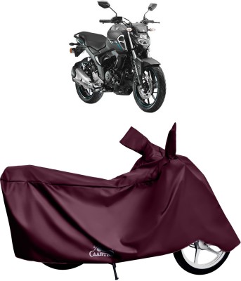 VITSOA Waterproof Two Wheeler Cover for Yamaha(FZS-FI, Red)