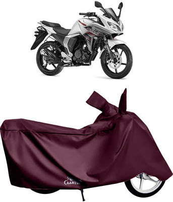 XAFO Waterproof Two Wheeler Cover for Yamaha(Fazer-FI, Red)
