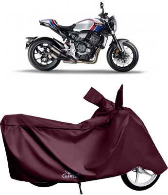 DROHAR Waterproof Two Wheeler Cover for Honda(CB1000R, Red)