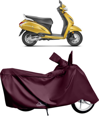 XAFO Waterproof Two Wheeler Cover for Honda(Activa, Red)