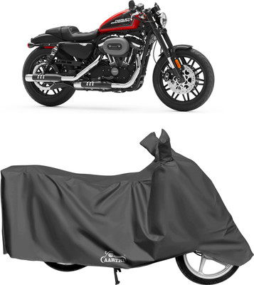 XAFO Waterproof Two Wheeler Cover for Harley Davidson(Roadster, Grey)