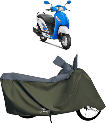 XAFO Two Wheeler Cover for Honda(Activa, Grey)
