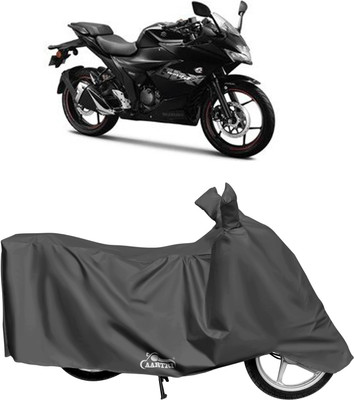 XAFO Waterproof Two Wheeler Cover for Suzuki(Gixxer, Grey)