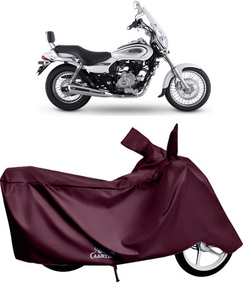XAFO Waterproof Two Wheeler Cover for Bajaj(Avenger, Red)