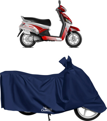 DROHAR Waterproof Two Wheeler Cover for Mahindra(Gusto, Blue)