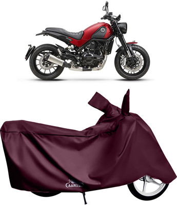 XAFO Waterproof Two Wheeler Cover for Benelli(Leoncino, Red)