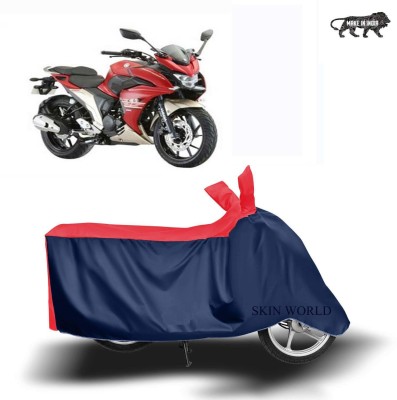 SKIN WORLD Two Wheeler Cover for Yamaha(FZ-25, Red)