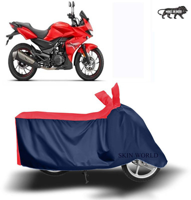 SKIN WORLD Two Wheeler Cover for Hero(Xtreme 200S, Red)