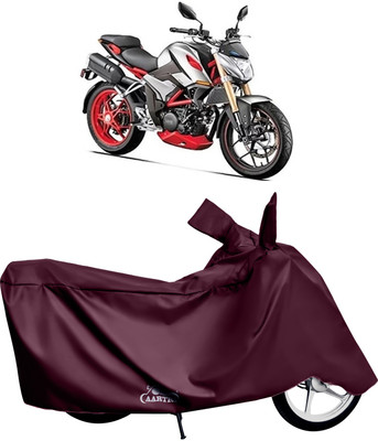 DROHAR Waterproof Two Wheeler Cover for Hero(XF3R, Red)
