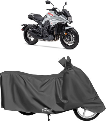 XAFO Waterproof Two Wheeler Cover for Suzuki(Katana, Grey)