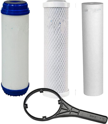 HG TECHNO SERVICES CTO GAC PP Cartridges Filter Set 10 Inch for Under Sink RO Water Purifier Media Filter Cartridge(5, Pack of 4)