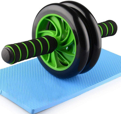 BoldFire AB Roller Body Exerciser(Black-1, AB Roller with Sky Mat) Ab Exerciser Ab Exerciser(Multicolor)