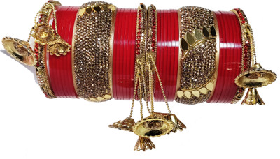 SASCO Plastic Zircon Gold-plated Chudas(Pack of 30)