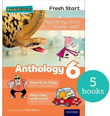 Read Write Inc. Fresh Start: Anthology 6 - Pack of 5(English, Paperback, Munton Gill)