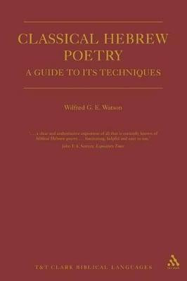 Classical Hebrew Poetry(English, Paperback, Watson Wilfred G. E.)