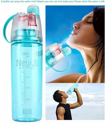 TECHMAZE 600 ml Plastic Bottle(Pack of 1, Multicolor)