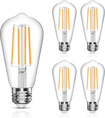 Arus 100 W Basic Capsule E26 LED Bulb(Yellow, Pack of 5)