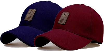 FLEXCY Sports/Regular Cap Cap(Pack of 2)