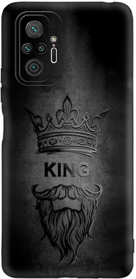 CLASSYPRINT Back Cover for Mi Redmi Note 10 Pro, Redmi Note 10 Pro Max(Black)