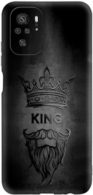 printwhiz Back Cover for Mi Redmi Note 10 / REDMI Note 10S/Redmi Note 11 SE(Grey)
