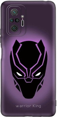 CLASSYPRINT Back Cover for Mi Redmi Note 10 Pro, Redmi Note 10 Pro Max(Purple, Black)
