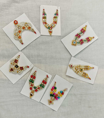 DURGA HOSIERY / ANY FASHION Pack of 7 Mala for Laddu Gopal and Other God - Goddess Deity Ornament(Combo of 7 mala)
