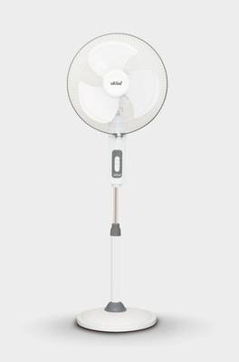 ULTICA 16 Inch Oscillating Pedestal Fan(White and Grey) 400 mm Ultra High Speed 3 Blade Pedestal Fan