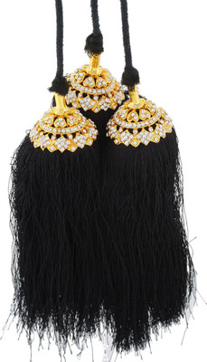 Vama Fashions Beautiful and Good Quality Braid Extension(Black)