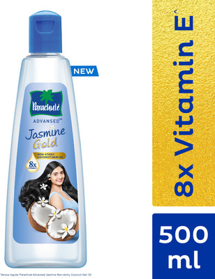 30% OFF on Parachute Advansed Jasmine Gold Non-Sticky Coconut Hair Oil with 8x Vitamin-E for Super Shiny Hair Hair Oil(500 ml) 30% OFF on Parachute Advansed Jasmine Gold Non-Sticky Coconut Hair Oil with 8x Vitamin-E for Super Shiny Hair Hair Oil(500 ml)