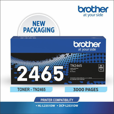 brother TN-2465 for HL-L2351DW / DCP-L2531DW Black Ink Toner