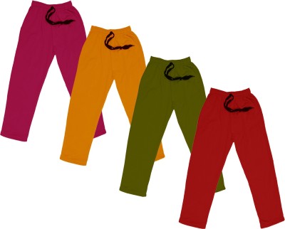 IndiWeaves Track Pant For Boys & Girls(Multicolor, Pack of 4)