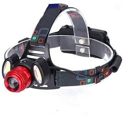 PARADIYA SALES 3 Led lamp Headlamp Rechargeable Head Flashlight Rechargeable Headlamp for LED Headlamp(Multicolor)