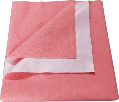 DHANVIN Cotton Baby Bed Protecting Mat(Salmon Rose, Extra Large)