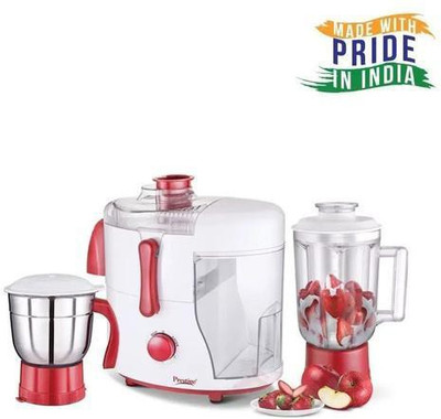 Prestige Xclusive 01 JMG Set 550 W Juicer Mixer Grinder (2 Jars, White)