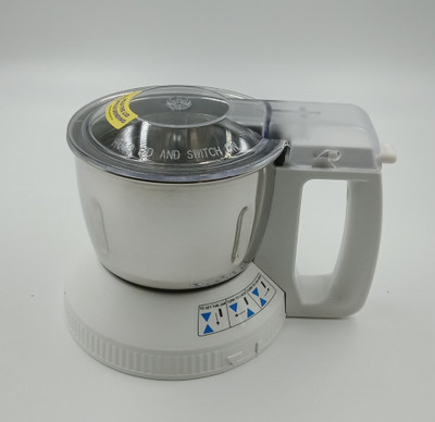 Panasonic AC-310 Dry and wet Grinding Jar with Safety Lock 600 ML-White Mixer Juicer Jar(600 ml)