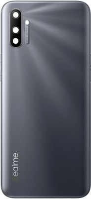Sandreezz Realme C3 (with Proper Logo) Back Panel(Grey)