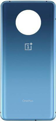 Purplesavvy Oneplus 7T (Glass) Back Panel(Blue)