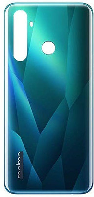 Sandreezz Realme 5 Pro Back Panel(Green)