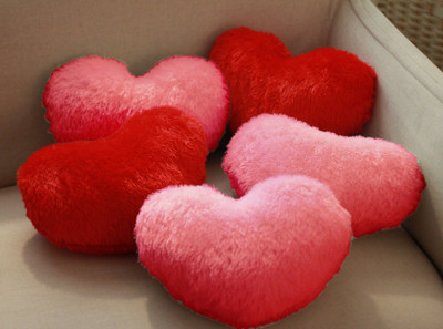 PriMaryHoMe Microfibre Abstract Cushion Pack of 5(Red, Pink)